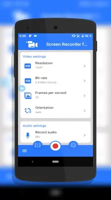 Screen Recorder for YouTube - Video Cutter & Draw  android App screenshot 2